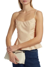 Genevieve Satin Top