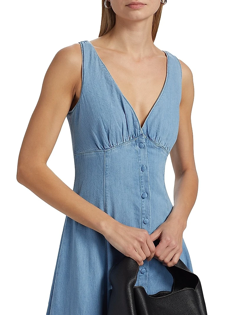 Sebastien Denim Midi-Dress