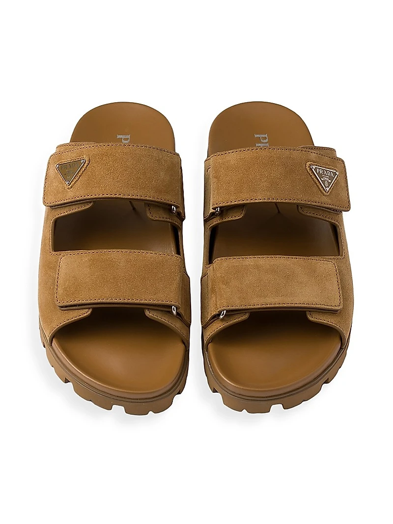 Suede Band Sandals