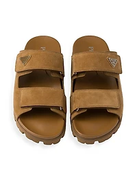 Suede Band Sandals