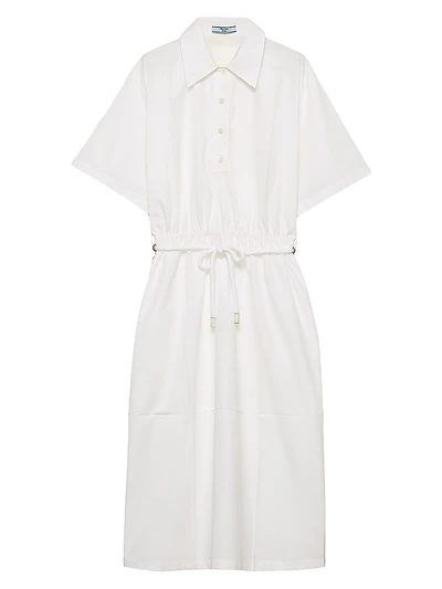 Poplin and Satin Dress