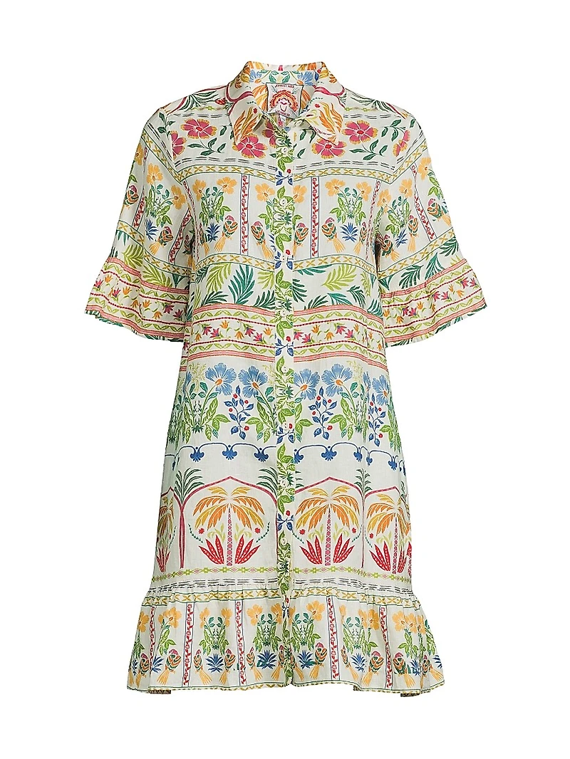 Soller Linen Shirtdress