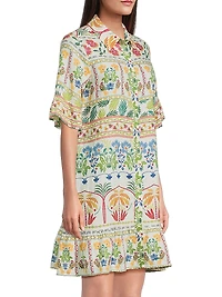 Soller Linen Shirtdress