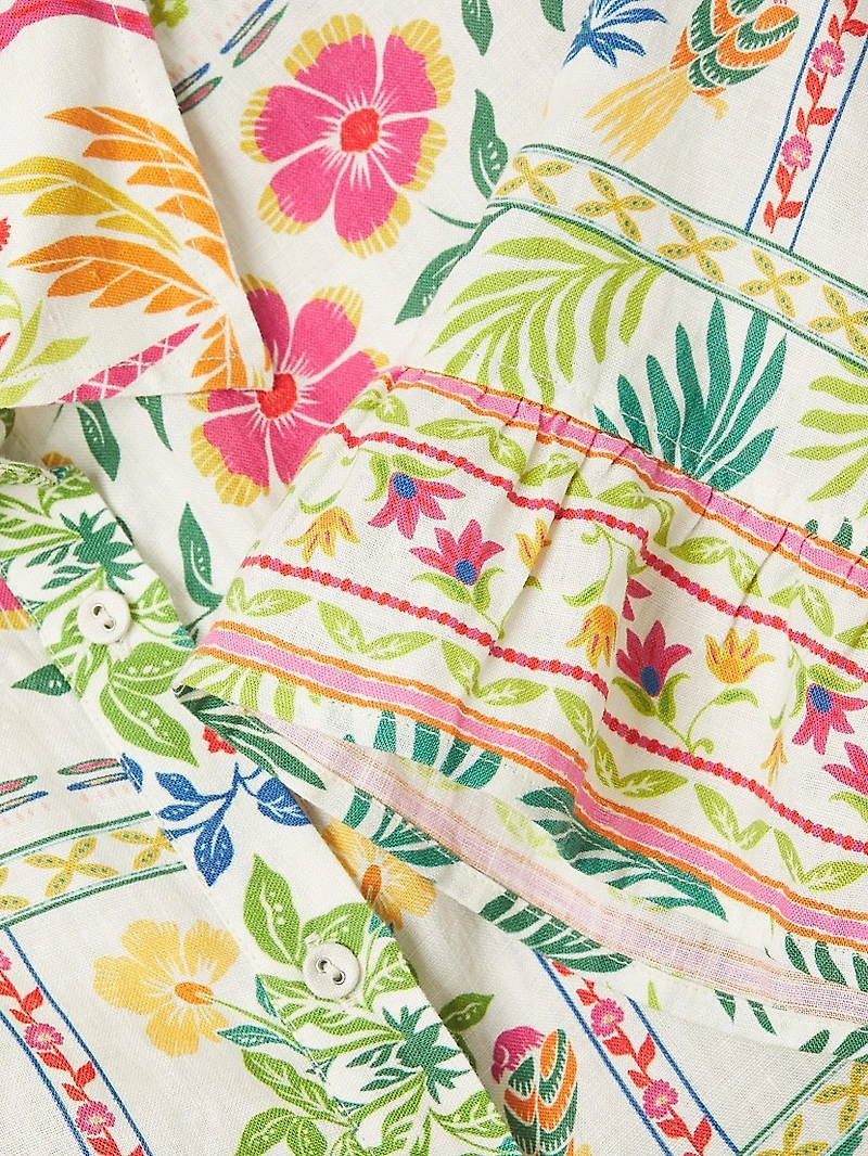 Soller Linen Shirtdress