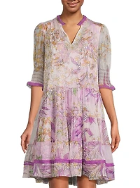 Abbey Tiered Minidress
