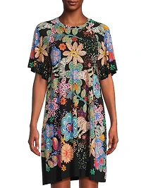 The Janie Favorite Flutter-Sleeve Dress