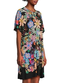 The Janie Favorite Flutter-Sleeve Dress