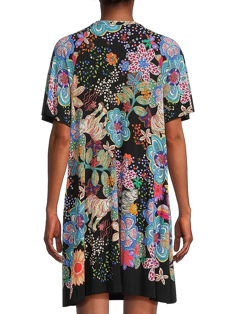 The Janie Favorite Flutter-Sleeve Dress