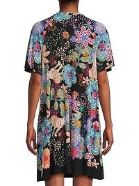 The Janie Favorite Flutter-Sleeve Dress