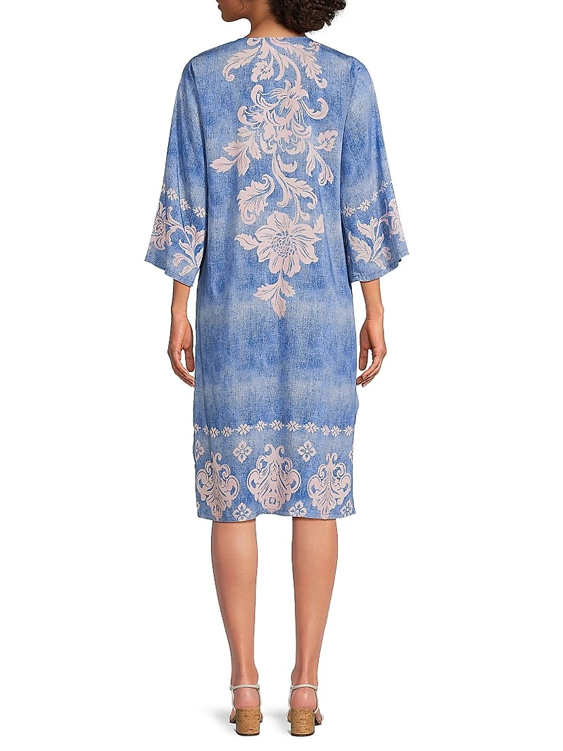 Florentina Caftan Midi-Dress