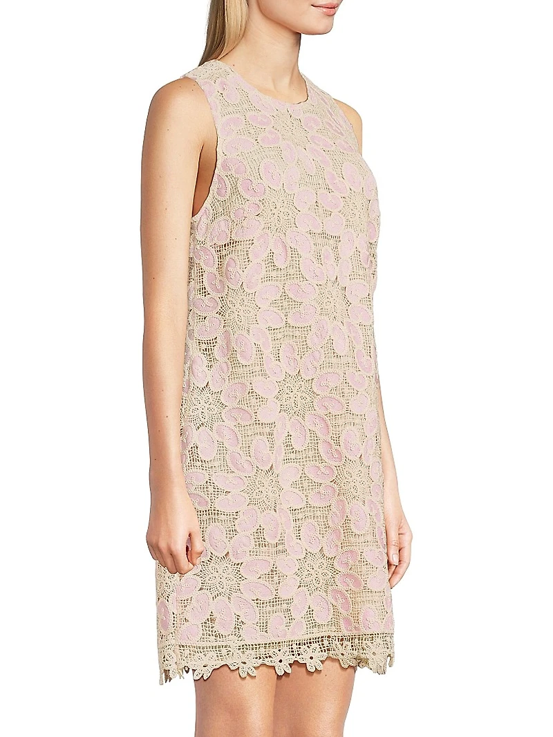 Darcy Lace Shift Minidress