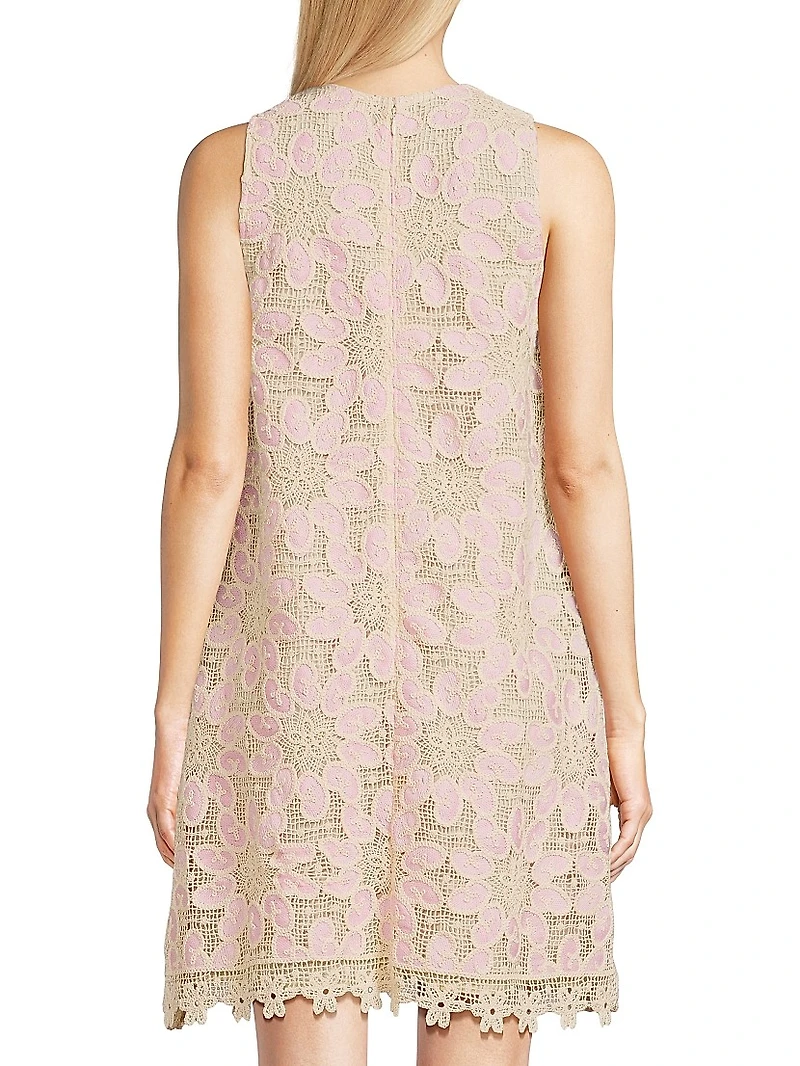 Darcy Lace Shift Minidress