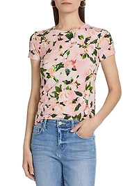 Ressi Magnolia Crewneck T-Shirt