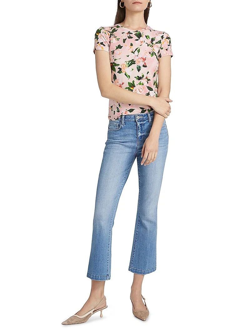 Ressi Magnolia Crewneck T-Shirt