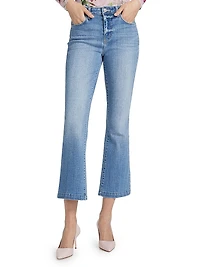Ali High-Rise Slim Flare Jeans