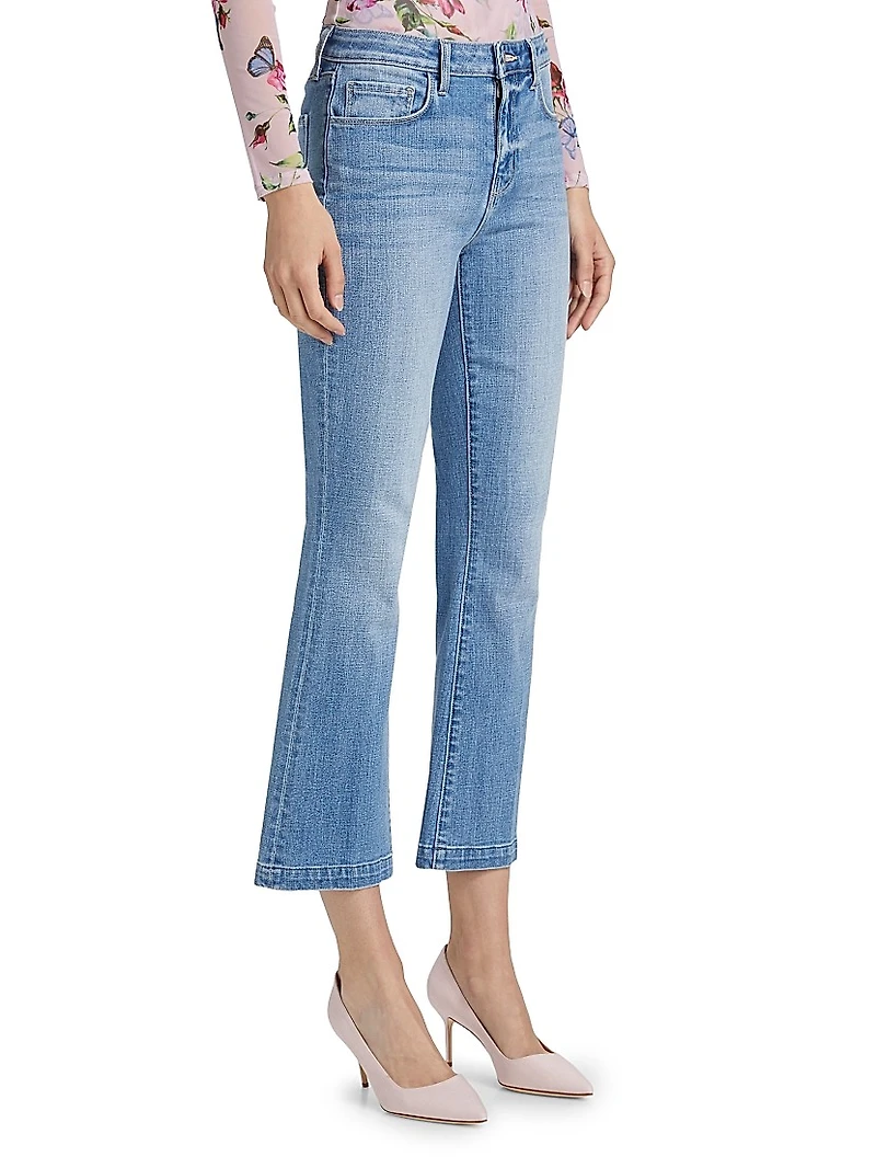 Ali High-Rise Slim Flare Jeans