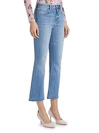 Ali High-Rise Slim Flare Jeans