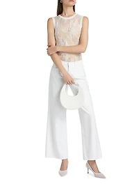 Alicent High-Rise Sneaker Wide-Leg Jeans