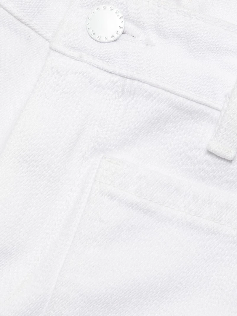 Nolan Patch Pocket Wide-Leg Jeans