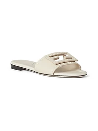 Baguette FF Leather Sandals