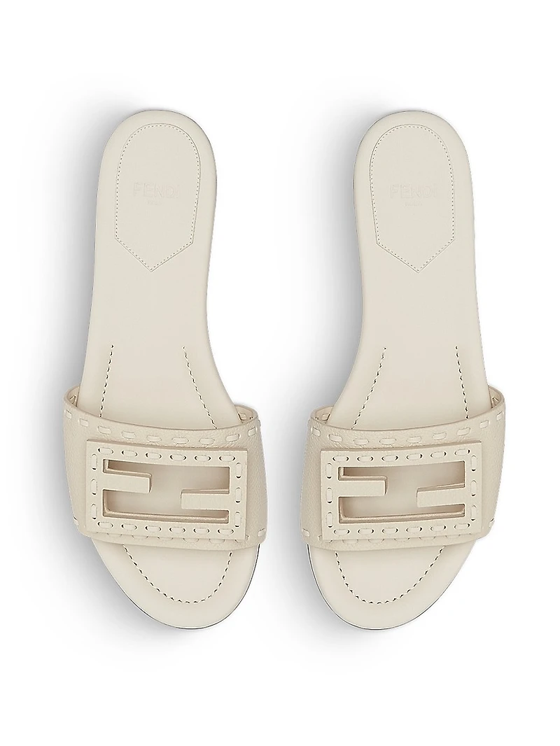 Baguette FF Leather Sandals