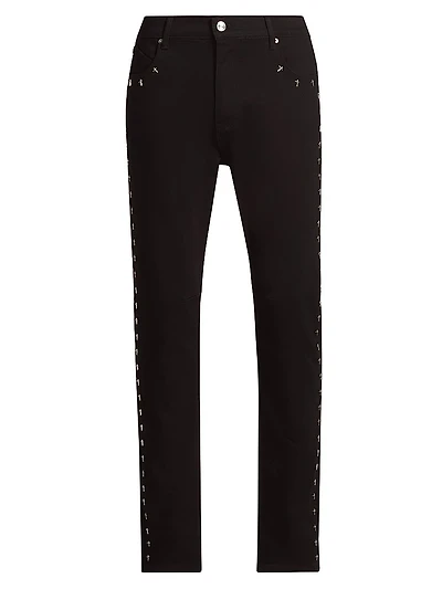 Bryant Cross Stretch High-Rise Slim-Fit Jeans