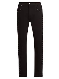Bryant Cross Stretch High-Rise Slim-Fit Jeans