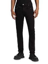 Bryant Cross Stretch High-Rise Slim-Fit Jeans