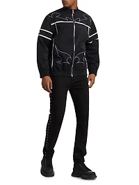 Bryant Cross Stretch High-Rise Slim-Fit Jeans