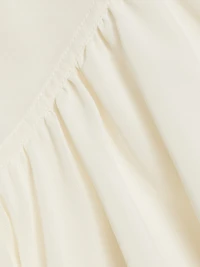 Poplin Halter Tie Minidress