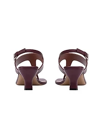 Portofino 55MM Leather T-Strap Sandals