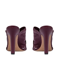 Maria 100MM Leather Mules