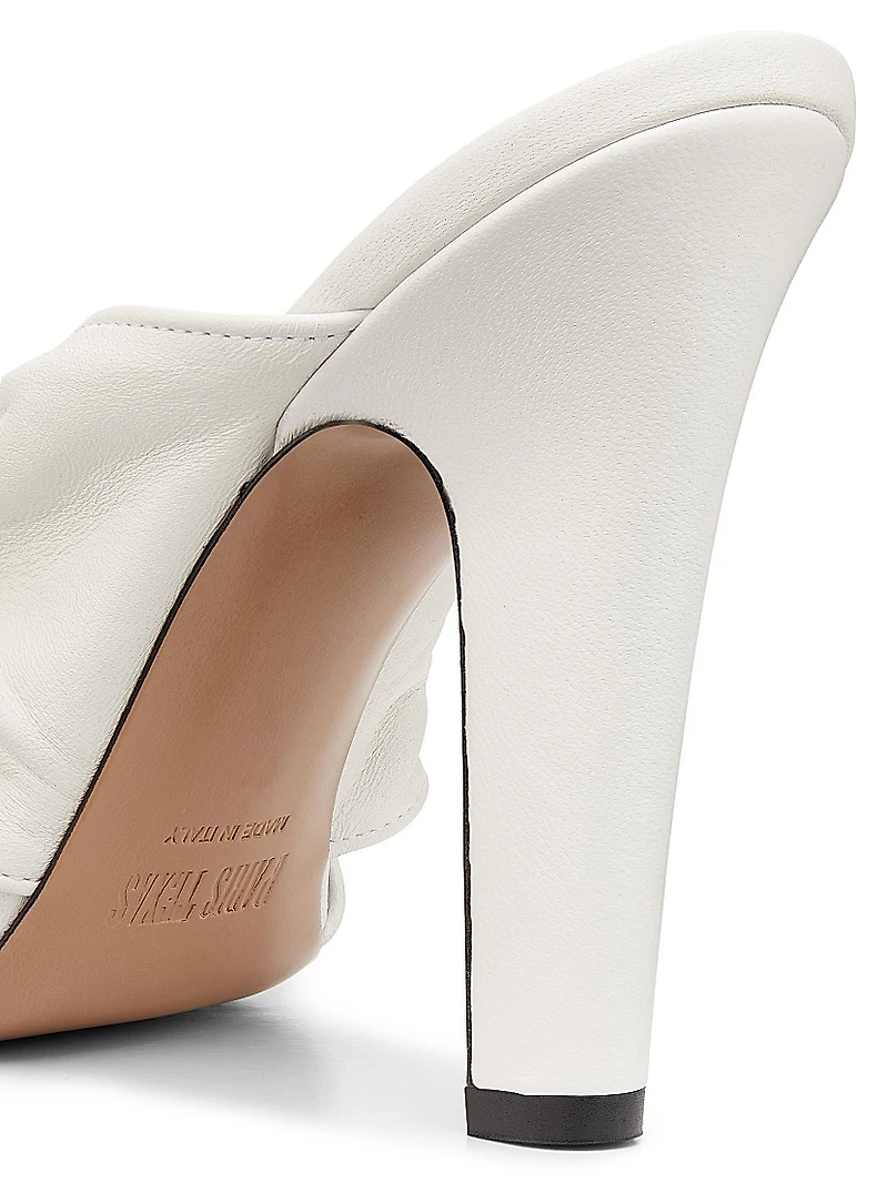 Maria 100MM Leather Mules