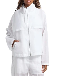 Sportswear Cotton Full-Zip Jacket