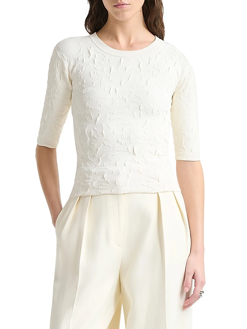 Greene Textured Knit Sweater