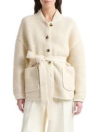 Gus Knit Belted Jacket