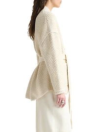 Gus Knit Belted Jacket