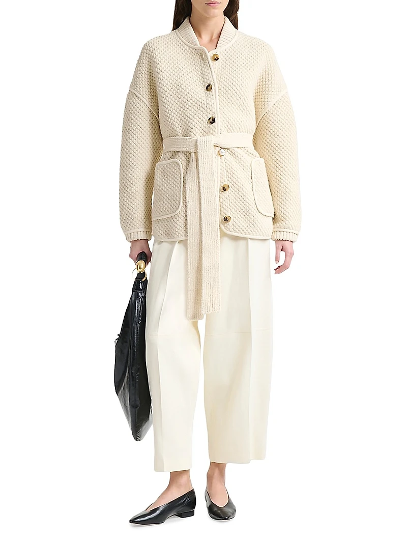 Gus Knit Belted Jacket