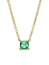 Micro Chatelaine Pendant Necklace 18K Yellow Gold