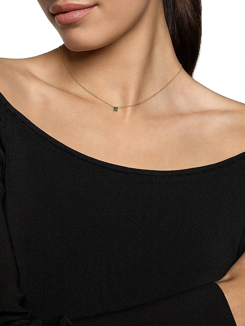 Micro Chatelaine Pendant Necklace 18K Yellow Gold