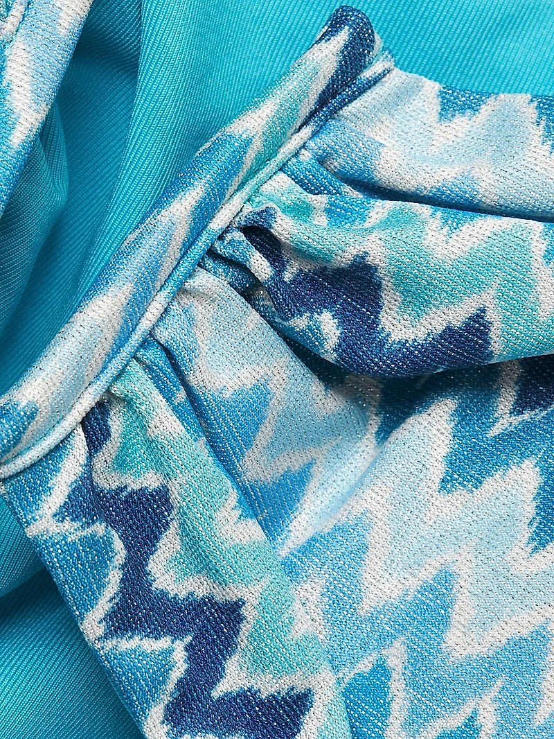 Jaedyn Chevron Bikini Top