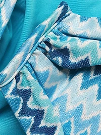 Jaedyn Chevron Bikini Top