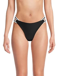 Meggie Striped Bikini Bottom