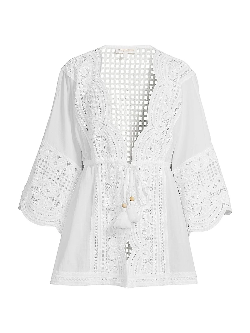 Leilanni Embroidered Cover-Up