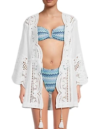 Leilanni Embroidered Cover-Up
