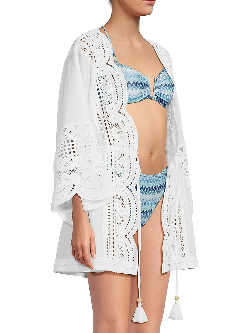 Leilanni Embroidered Cover-Up