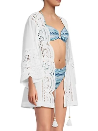 Leilanni Embroidered Cover-Up