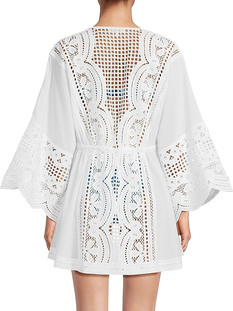 Leilanni Embroidered Cover-Up