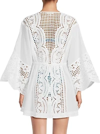 Leilanni Embroidered Cover-Up