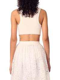 Backless Jewellery Neck Bodysuit